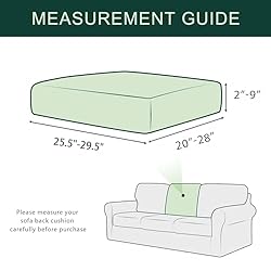 CHUN YI 1 Piece Stretch Couch Cushion Cover Or Sofa