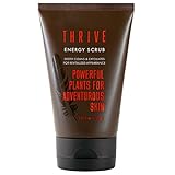 Thrive Face Scrub for Men  Exfoliating Facial Cleanser with Unique Premium Natural Ingredients for Energized Healthier Skin  Unclogs Pores & Helps Prevent Ingrown Hairs