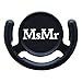 MsMr Phone Holder Mount with Clip Emoji Expanding Stand and Grip for Smartphones and Tablets (Black)