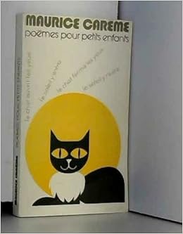 Poemes Pour Petits Enfants French Edition Amazon Co Uk Careme Maurice 9782010028311 Books