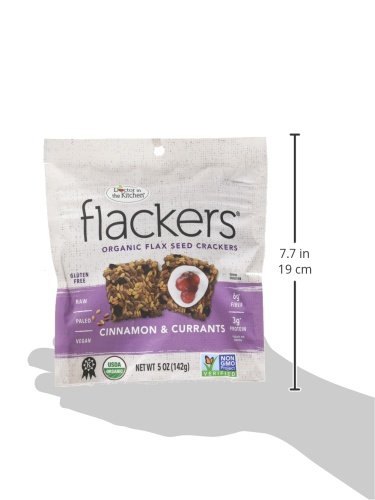 Doctor in the Kitchen Flackers Organic Flax Seed Crackers - Image 4