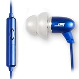 JLab JBuds J6M High Fiedelity Metal Ergonomic Earbuds Style Headphones (Sapphire Blue)
