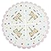 JETTINGBUY 3 Tier Unicorn Cardboard Cupcake Stand Dessert Cupcake Holder for Baby Shower, Gender Reveal Party, Kids Birthday Party or Unicorn Themed Party (Type-1)