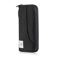 Naturehike Travel RFID Blocking Wallet Document Organizer for Men and Women, Family Passport Holder(Black-RFID)