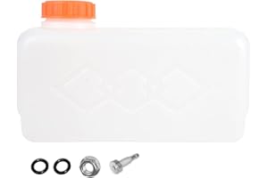KAABEE Plastic Fuel Tank Diesel Heater Fuel Tank Oil Box Water Tank Container (5.5L-1.45Gallon)