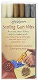 Manuscript Pen Sealing Gun Wax Stickers, Pearl/Gold/Silver, 6-Pack