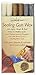 Manuscript Pen Sealing Gun Wax Stickers, Pearl/Gold/Silver, 6-Pack