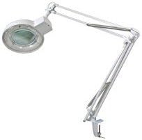 Maxicraft 91080 Workshop Magnifier Articulated/éclairante High Magnification 3 Diopter Ø 130 mm