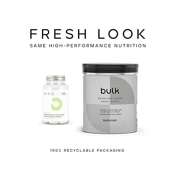 Bulk-Pure-Branched-Chain-Amino-Acid-BCAA-Tablets-1000-mg-Pack-of-100-Packaging-May-Vary Bulk Pure Branched Chain Amino Acid (BCAA) Tablets, 1000 mg, Pack of 100, Packaging May Vary