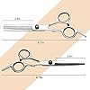 Hair-Cutting-Scissors-Thinning-Shears-Set-Fcysy-Professional-10-Pcs-Sharp-Barber-Hair-Cutting-Kit-Haircut-Scissors-Hairdressing-Shears-with-Hair-Sheers-Accessories-in-Leather-Case-for-Women-Men-Pet Hair Cutting Scissors Thinning Shears Set, Fcysy Professional 10 Pcs Sharp Barber Hair Cutting Kit Haircut Scissors…