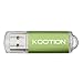 KOOTION 10PCS 1GB USB Flash Drive USB 2.0 Flash Drive 10 Pack Memory Stick Thumb Storage Pen Disk, Green
