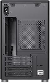 GameMax Spark Micro-ATX Gaming PC Case Dual Tempered Glass USB3 Type C White view 24