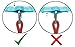ChooseDaily 10 Inch Diameter Metal Ninja Wheel with Safety Carabiner | Advanced Monkey Bar Obstacle | Ninja Warrior Training Equipment