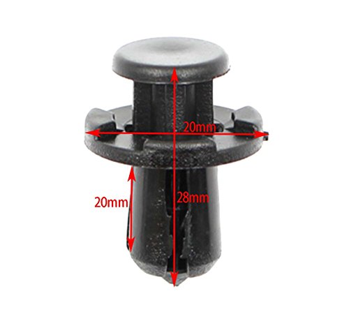 GooDeal 100pcs Push Type Retainer Bumper Cover Fender Clip for Subaru Impreza