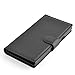 Cadorabo - Book Style Wallet Design for ZTE BLADE L2 with 2 Card Slots and Stand Function - Etui Case Cover Protection Pouch in OXID-BLACK