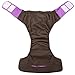 Wegreeco Adult Cloth Diapers One Size Fit All Ultra Absorbent - Reusable Diaper for Incontinence Adults Or Teen(Purple)