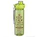 Water Bottle - Green/Red Keep Calm