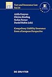 Image de Compulsory Liability Insurance from a European Perspective (Tort and Insurance Law)