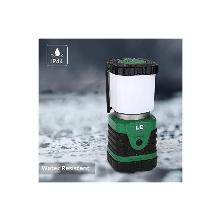 LE LED Camping Lantern Rechargeable, 1000LM, 4 Light Modes, 4400mAh
