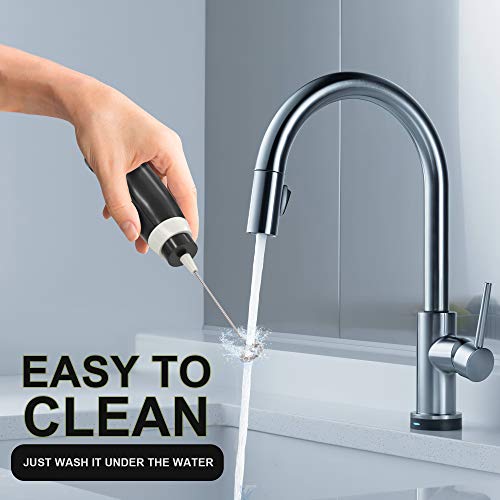 KBrands Corded Electric Milk Frother with Plug in Handheld Electric