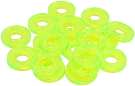 Painful Irons Coil Washers 5/16" Core Lot of 20 Lime Green