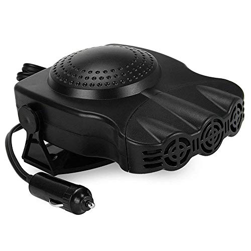Portable Car Heater, 30 Seconds Fast Heating Car Heater Fan Defroster Demister 12V 150W Auto Heater with Cigarette Lighter Plug for Car SUV Truck - Thumbnail 7