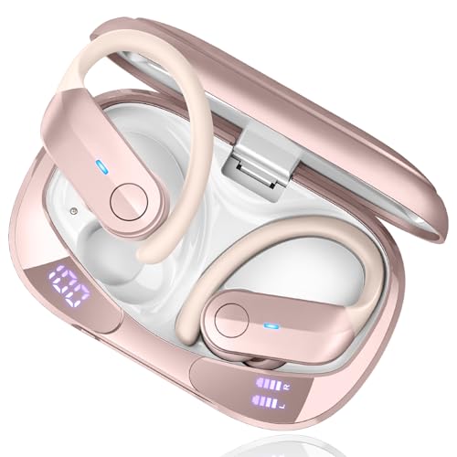 Kopfhörer Kabellos Bluetooth 5.4, 70H In Ear Bluetooth Sportkopfhörer IP8