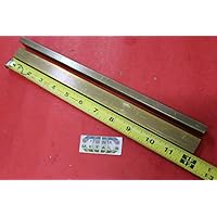 TAKAHOME 2 Pieces 3/8" x 3/4" C360 Brass Flat BAR 12" Long Solid Mill Stock H02 .375"