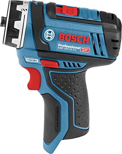 Bosch Professional 12V System Akku-Bohrschrauber GSR 12V-15 FC (inkl. 2x2.0 Ah Akku, Ladegerät GAL 12V-40, 4x Aufsätze… – Bild 4