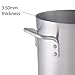 Thunder Group 20 Quart Aluminum Stock Pot
