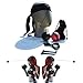 Boxing Reflex Punching Fight Ball + Jump Rope Boxing Equipment Training Set. MMA Equipment. for Fitness, Speed, Agility, Skill and Fun. 1 Size fits All Lightweight Headband for Kids and Adults.