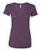 Next Level Ladies' Triblend Deep V XL VINTAGE PURPLE