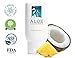 Aloe Cadabra Flavored Personal Lubricant and Vaginal Moisturizer, Organic Edible Aloe Lube for Men, Women and Couples, Non-Staining, pH Balanced, Toy Compatible (Pina Colada, 2.5 Ounces, 5 Pack)