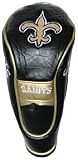 Team Golf NFL New Orleans Saints  Hybrid Golf Club Headcover, Closure, Velour lined for Extra Club Protection