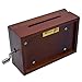 Wingostore Creative Engraved Wooden Music Box 30 Note movement DIY Music Box Make Yr Own Song with Tool Kit