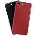 totallee iPhone 7 Plus Case, Thinnest Cover Premium Ultra Thin Light Slim Minimal Anti-Scratch Protective - For Apple iPhone 7 Plus Special Edition (Jet Red)