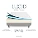 LUCID 10 Inch 2019 Gel Memory Foam Mattress - Medium Firm Feel - CertiPUR-US Certified, Twin