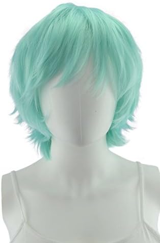 EpicCosplay Apollo Mint Green Shaggy Wig for Spiking (33MT)