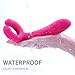 G-Spot Rabbit Waterproof Rechargeable 3 Motors Dildo Vibrator Adult Sex Toys – Adorime Silicone Clitoris Vagina Penis Stimulator Massager Sex Things for Men, Women and Couplesthumb 3