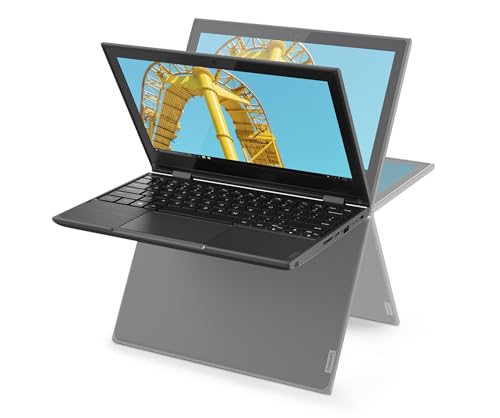 Lenovo 300E Gen2 Touchscreen Chromebook Laptop, 11.6in 2-in-1 Computer, AMD A4-9120, 32GB SSD, 4GB RAM, Chrome OS, Japanese Keyboard (reacondicionado)