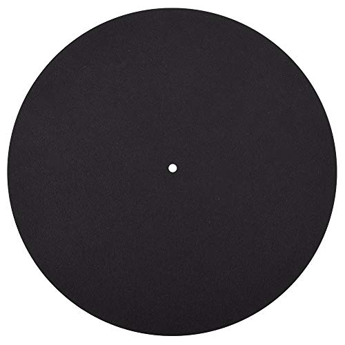 SODIAL 1Pcs Ultra-Thin Anti-Static Lp Vinyl Turntable Record Player Pad for Phonographs Flat Soft Mat Record Slipmat Mat Pad
