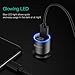Car Charger, Mercase 30W Metal Dual Ports USB Fast Car Charger Adapter,Smart QC 3.0 Quick Car Phone Charger for iPhone Xs X Max XR 8 7 6S 6 Plus Galaxy S9 S8 S7 S6 Edge Note 8 4 LG G6 (Space Grey)