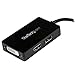 StarTech.com Travel A/V adapter - 3-in-1 Mini DisplayPort to DisplayPort DVI or HDMI converter (MDP2DPDVHD)
