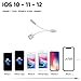 Headphone Jack Adapter for iphone7/7plus/8/8plus/X/XS/XS MAX,Earphone Splitter for iPhone Dongle Headset Connector Convertor 2 in 1 Accessories Car Charger Cables,Quick Charge Fast Car Adapterthumb 4