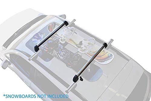 A Plus Car Racks & Carriers Ski/Snowboard Rack-4 Pair Skis or 2 Snowboards