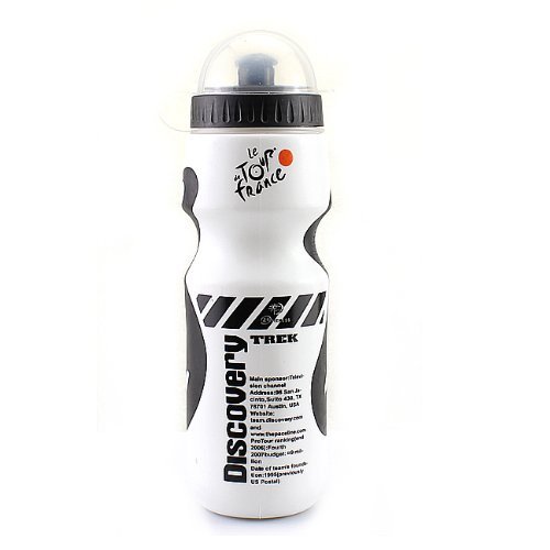 sea-junop Portable Sports Drink Water Bottle Bike Bicycle Cycling Water Bottle (White) - Thumbnail 4