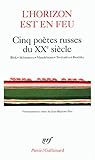 Horiz Est En Feu Cinq Po (Poesie/Gallimard) (French Edition) by