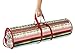 Whitmor Clear Gift Wrap Organizer – Zippered Wrapping Paper Storage for 25 Rolls - for Gift Wrap and Crafting Materials - Perfect for Xmas Gift Packaging