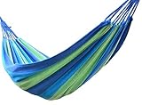Honesh Outdoor Leisure Double 2 Person Cotton Hammocks 450lbs Ultralight Camping Hammock