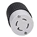 Saihisday L14-30R 30 Amps 125/250V 4 Prong Generator Twist Locking Plug Connector Female Receptacle